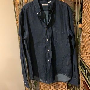 Gustin men’s demon dress shirt. NWOT